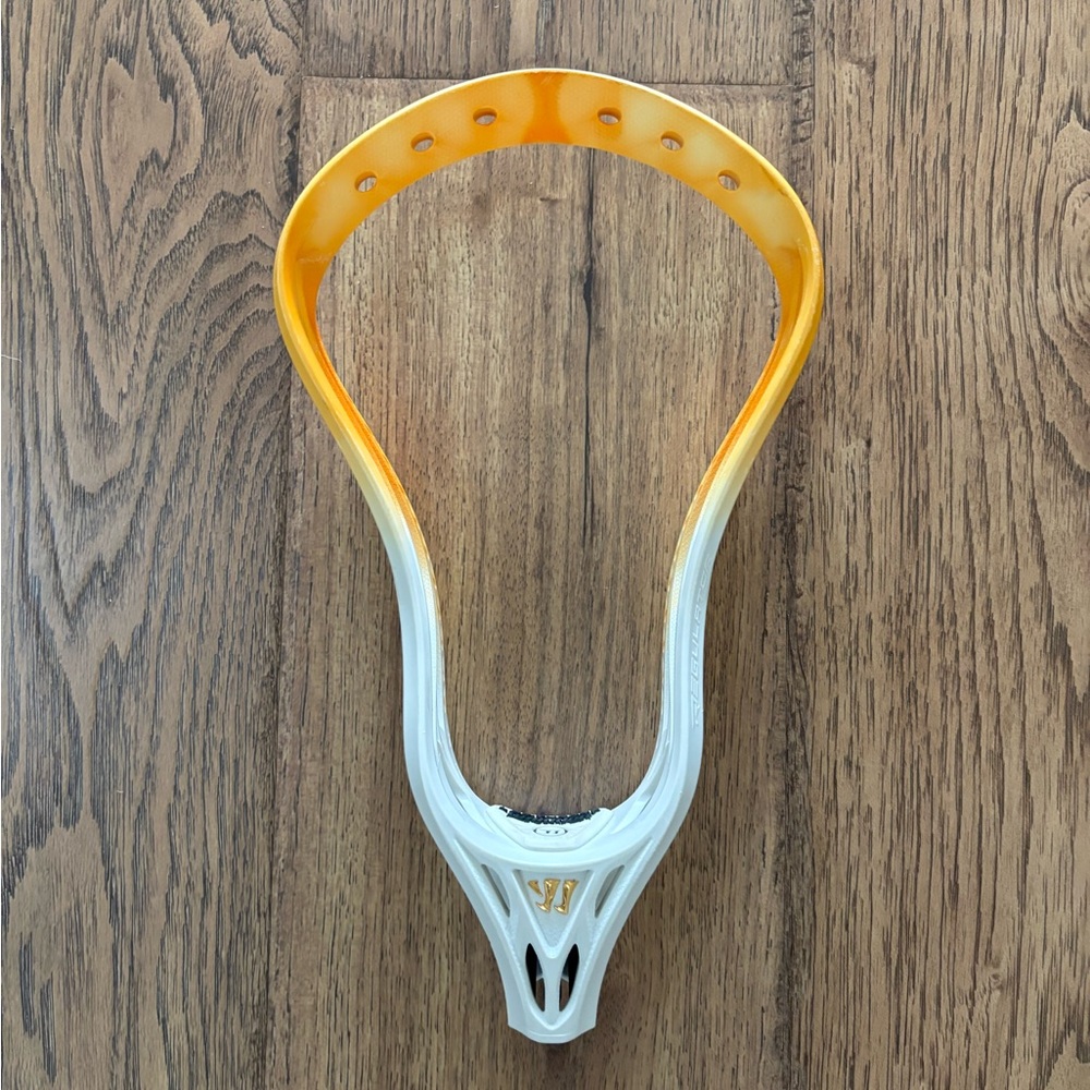 Warrior Lacrosse Head - White and Orange